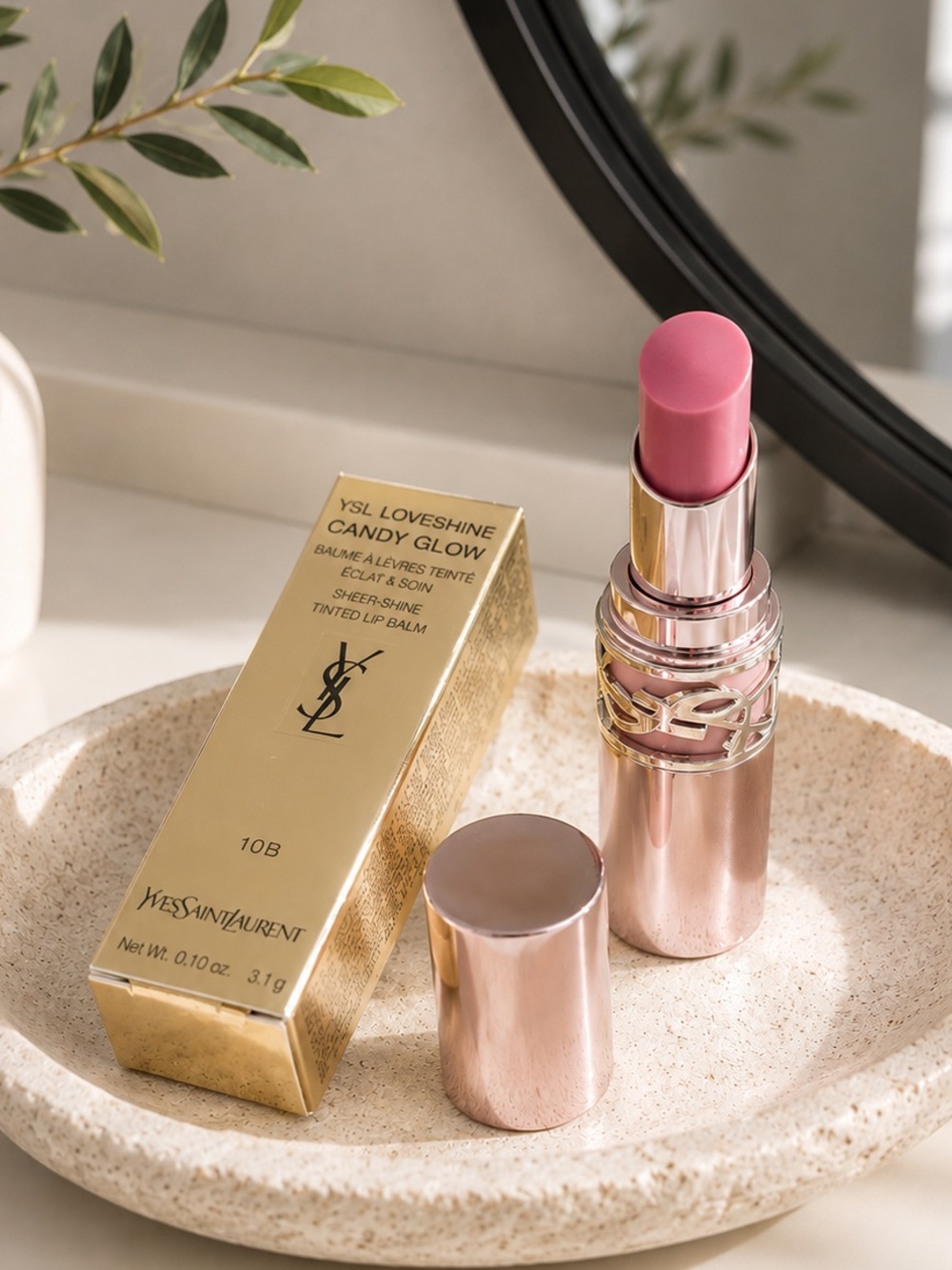 Yves Saint Laurent LoveShine Candy Glow Lip Balm - 10B LAVENDER BLAZE